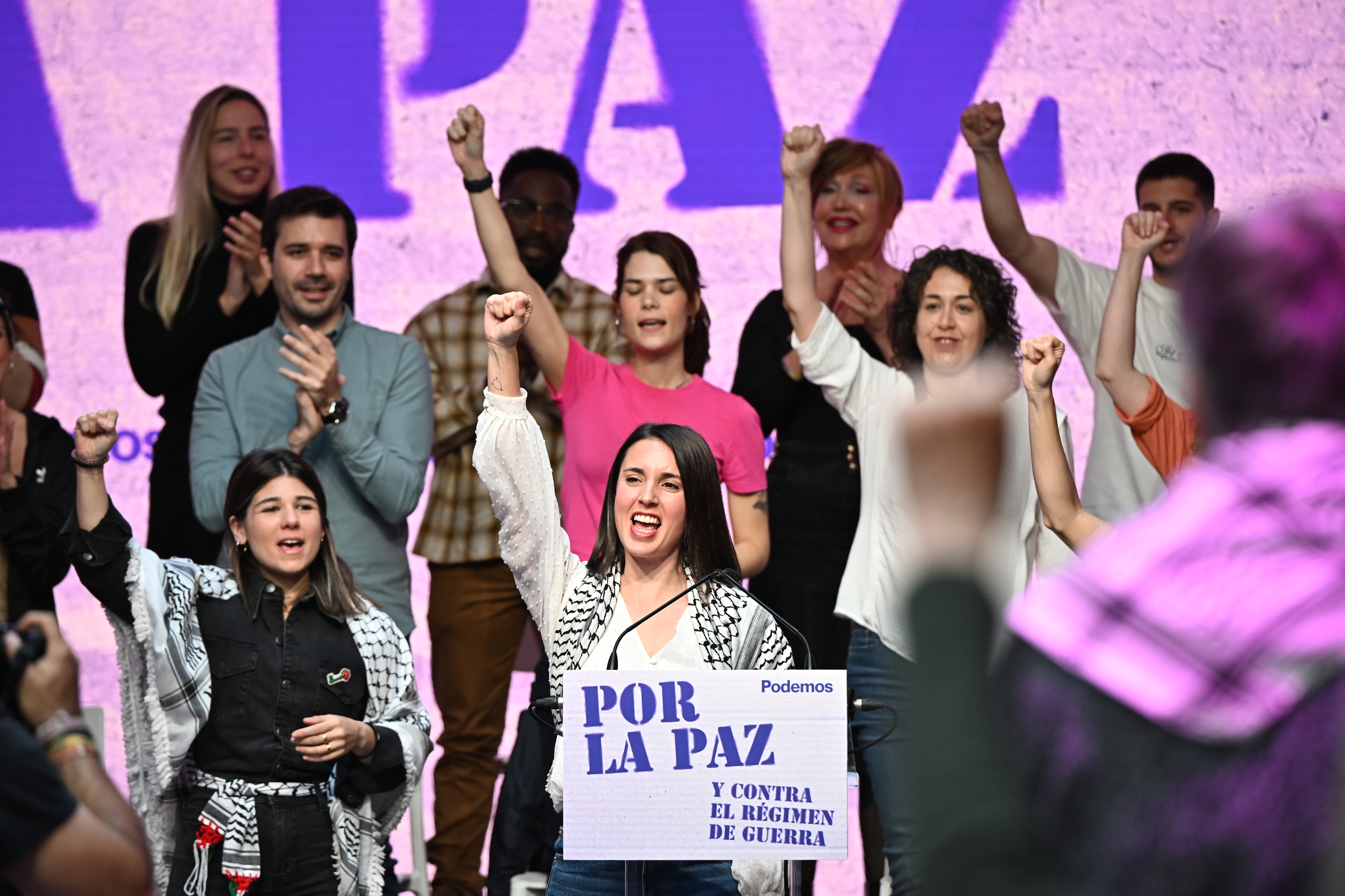 Irene Montero margina a Yolanda Díaz y Sumar de una candidatura de unidad y los manda al PSOE para integrarse en sus listas